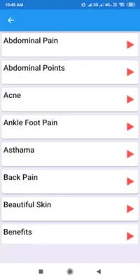 Acupressure Body Points android App screenshot 4